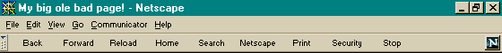 fen�tre Netscape